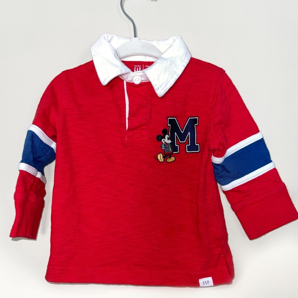 BabyGAP Disney Mickey Mouse Polo T shirt